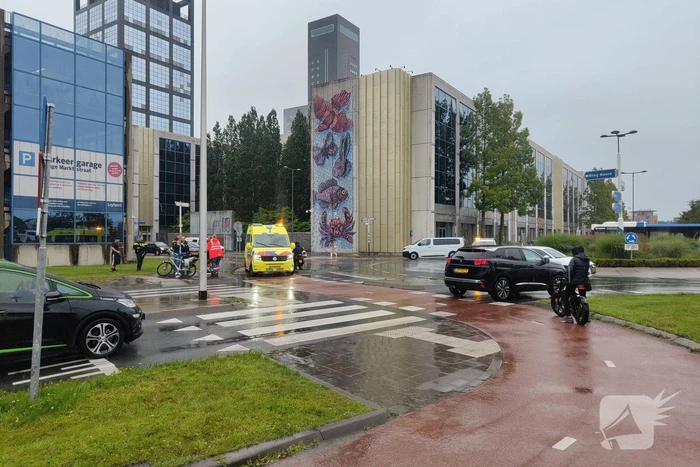 Fietser gewond bij aanrijding