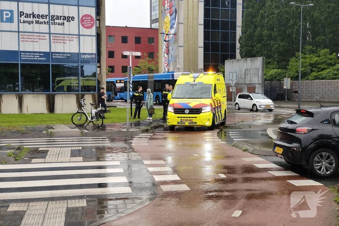 Fietser gewond bij aanrijding