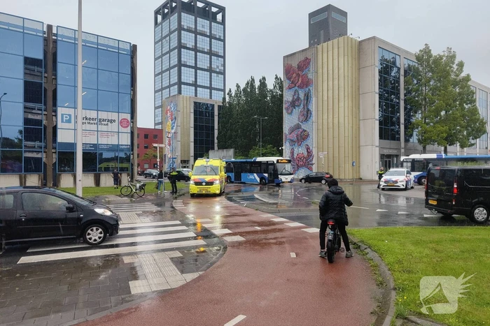 Fietser gewond bij aanrijding