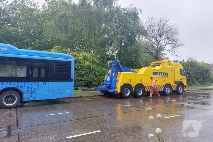 Stadsbus komt met pech te staan