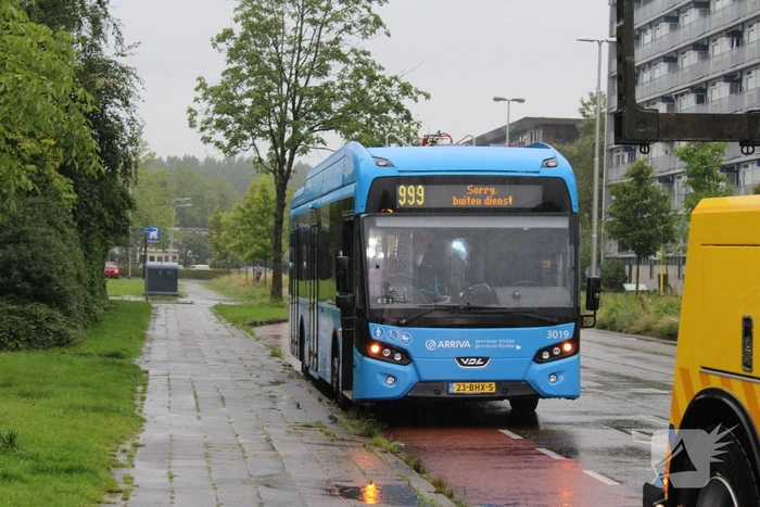 Stadsbus komt met pech te staan