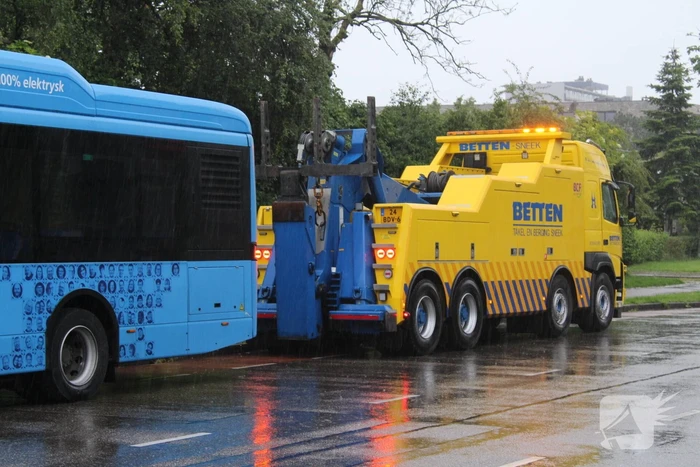 Stadsbus komt met pech te staan