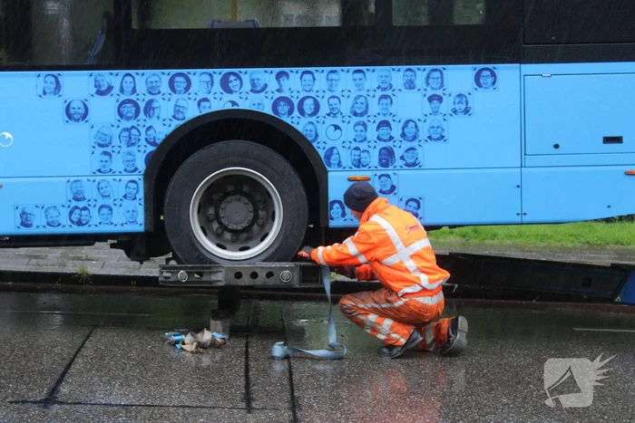 Stadsbus komt met pech te staan