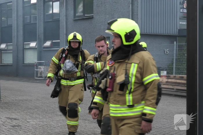 Brand snel geblust in bedrijfspand