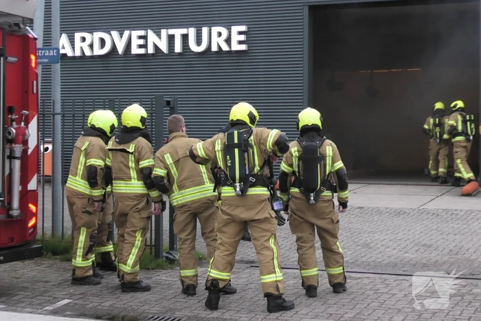 Brand snel geblust in bedrijfspand