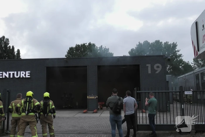 Brand snel geblust in bedrijfspand