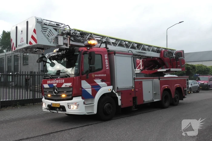 Brand snel geblust in bedrijfspand