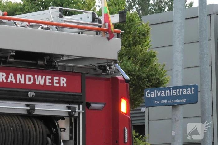Brand snel geblust in bedrijfspand