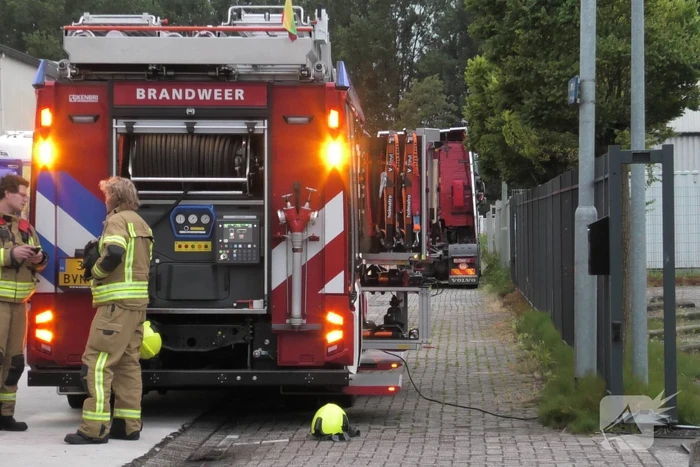 Brand snel geblust in bedrijfspand