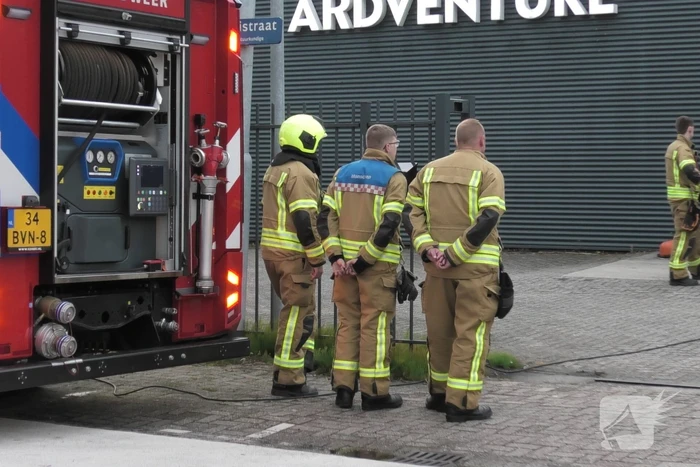 Brand snel geblust in bedrijfspand