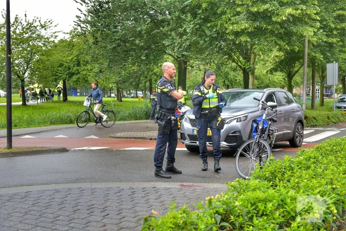 Traumateam ingezet voor ongeval met fietser