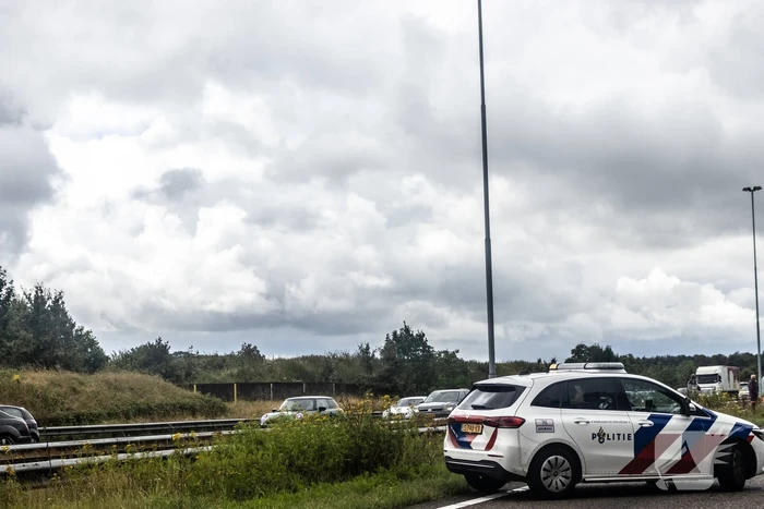 Kettingbotsing veroorzaakt file op snelweg