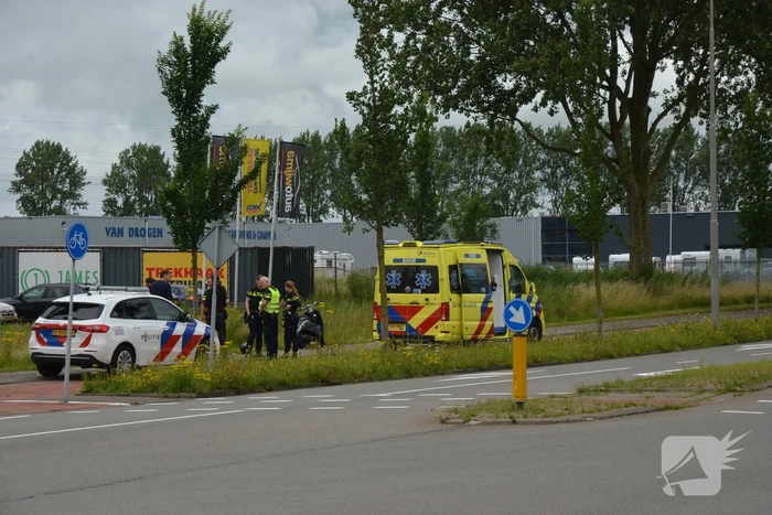 Scooterrijder aangereden door automobilist