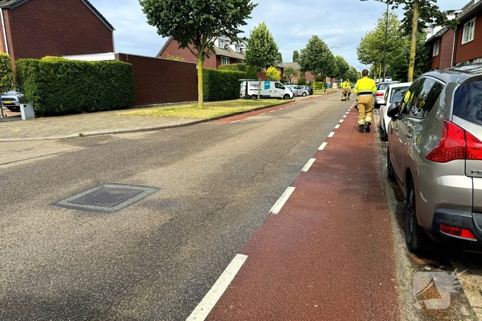Brandweer ingezet voor dieselspoor op wegdek