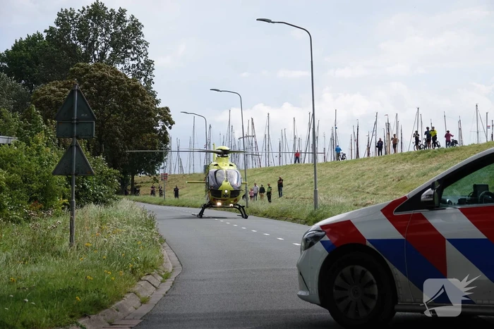 Wielrenner gewond na valpartij