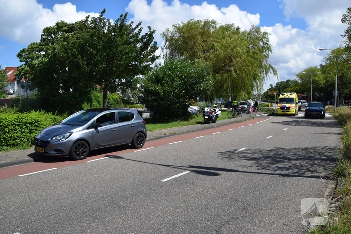 Fietser gewond bij aanrijding met automobilist
