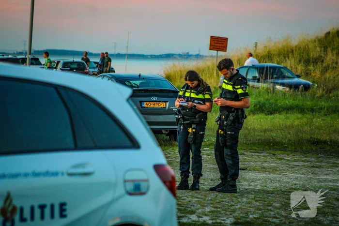 Grote zoekactie nadat getuigen iets uit de lucht zien vallen