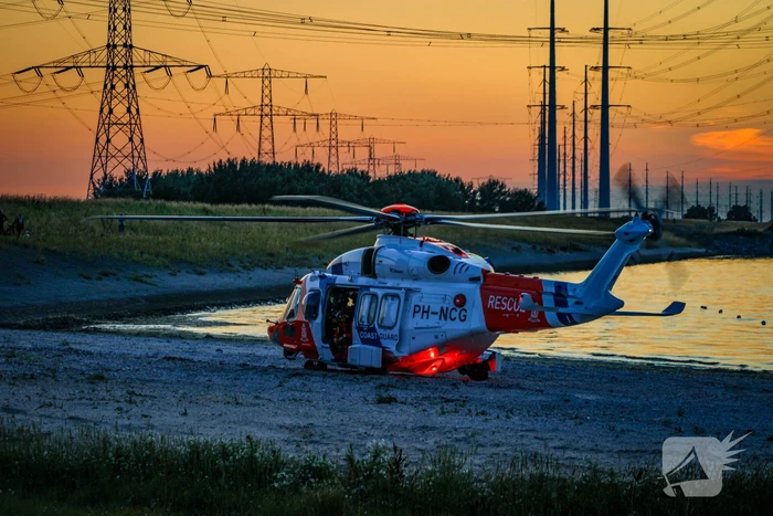 Grote zoekactie nadat getuigen iets uit de lucht zien vallen