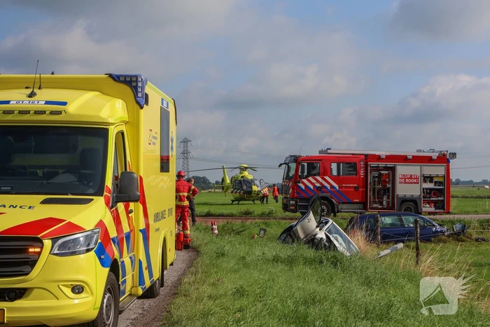 Traumateam ingezet voor voertuigen te water