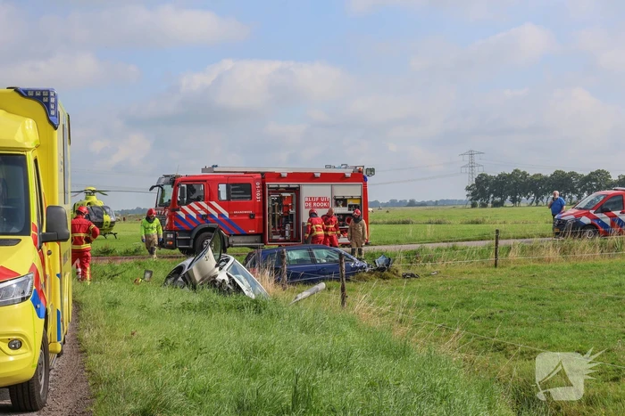 Traumateam ingezet voor voertuigen te water
