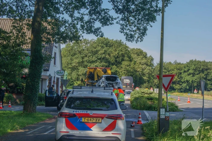 Meerdere voertuigen betrokken bij kettingbotsing