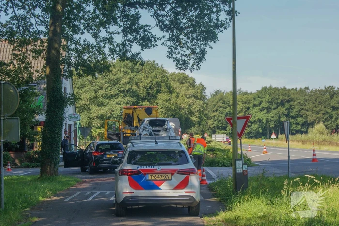 Meerdere voertuigen betrokken bij kettingbotsing