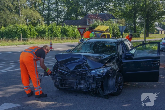 Meerdere voertuigen betrokken bij kettingbotsing