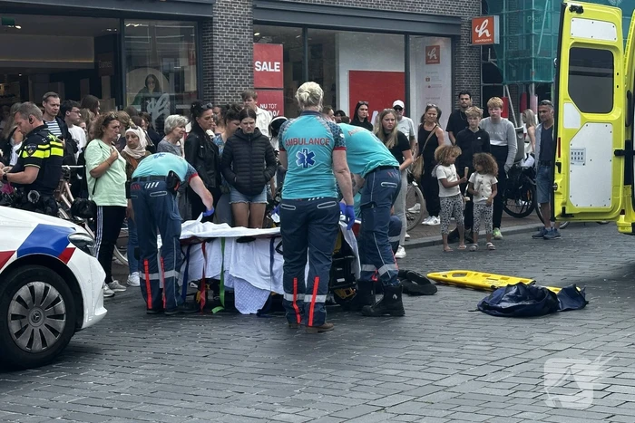 Fietser gewond bij aanrijding met scooterrijder