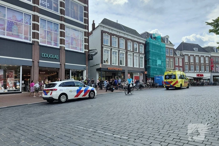 Fietser gewond bij aanrijding met scooterrijder