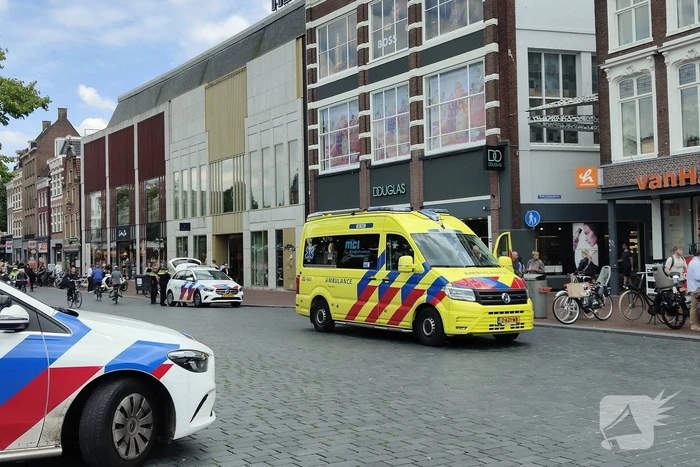 Fietser gewond bij aanrijding met scooterrijder