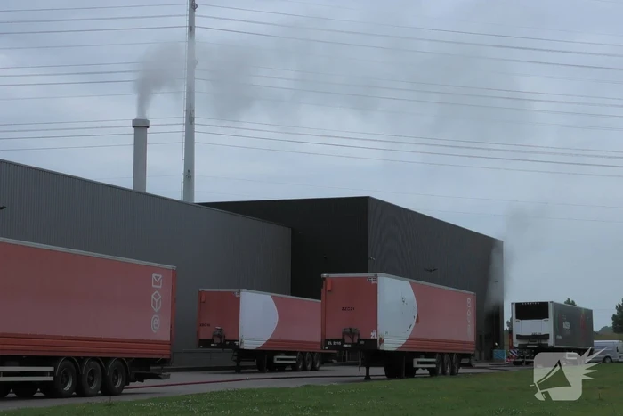 Grote brand in uiendroogmachine