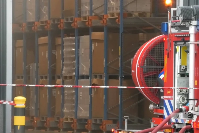 Grote brand in uiendroogmachine
