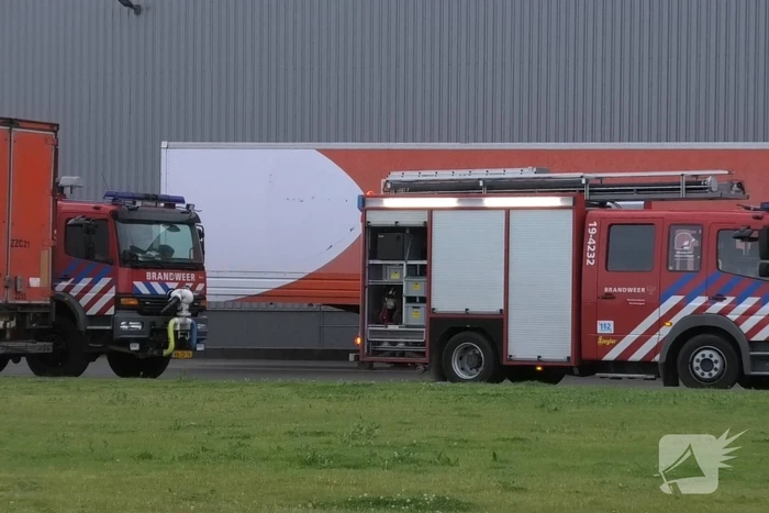 Grote brand in uiendroogmachine