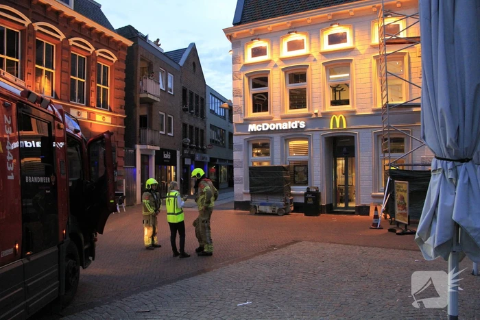 Brandweer ingezet bij McDonald's vanwege gaslucht