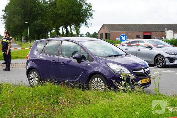 Automobilist ziet fietser over het hoofd