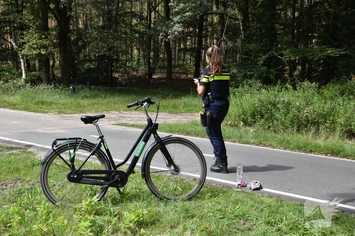 Kind geschept door camper op oversteekplaats