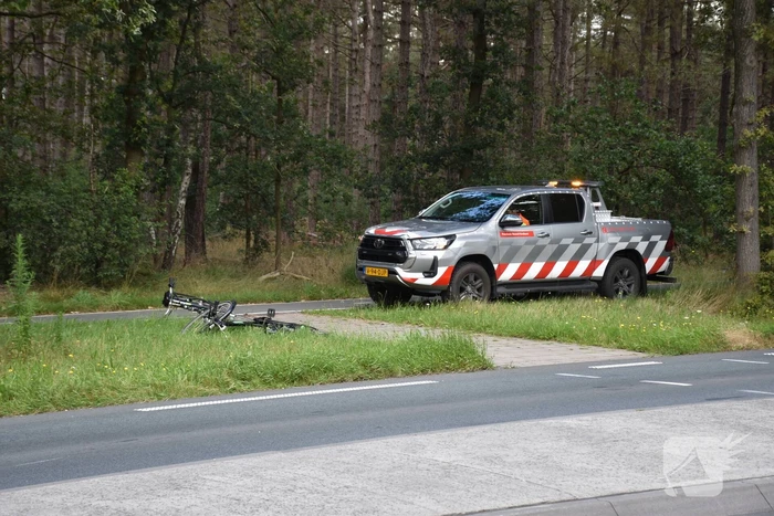Kind geschept door camper op oversteekplaats
