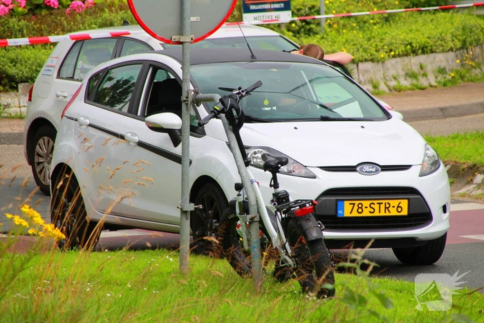 Persoon op fatbike aangereden door automobilist, traumateam opgeroepen