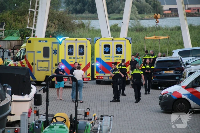 ongeval rivierdijk hardinxveld-giessendam