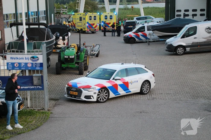 Traumateam ingezet voor ongeval op bedrijventerrein
