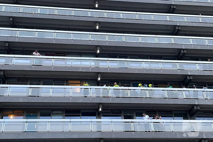 Elektrische fiets in brand op vierde etage