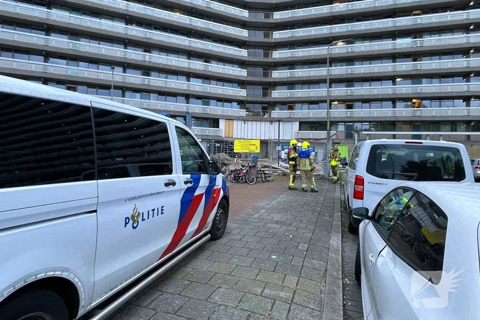 Elektrische fiets in brand op vierde etage