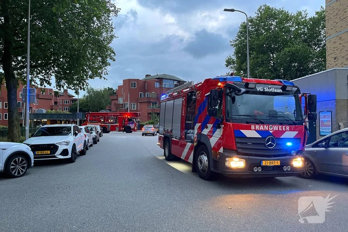 Elektrische fiets in brand op vierde etage