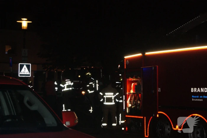 Uitslaande brand bij fietsenwinkel