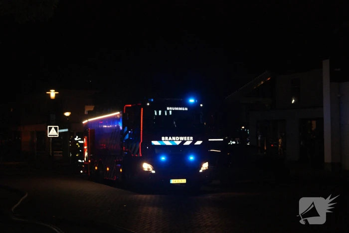 Uitslaande brand bij fietsenwinkel