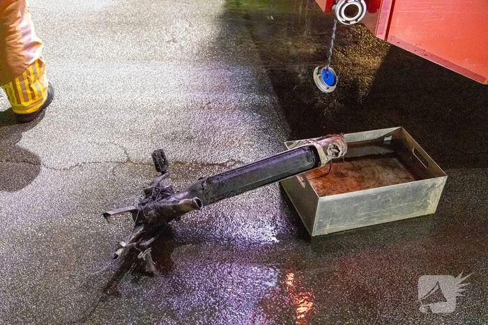 Uitslaande brand in schuur van woning