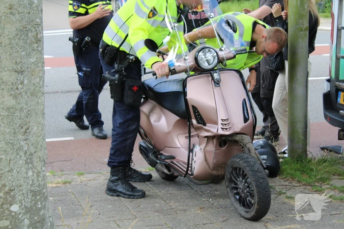 Flinke schade bij aanrijding met auto