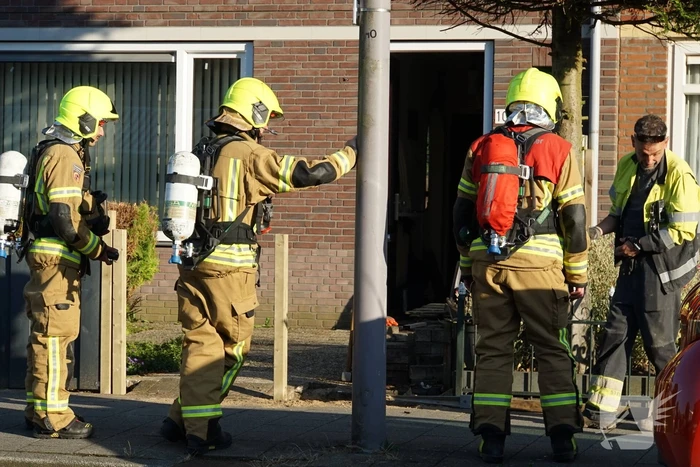 Werkzaamheden veroorzaken gaslek in voortuin