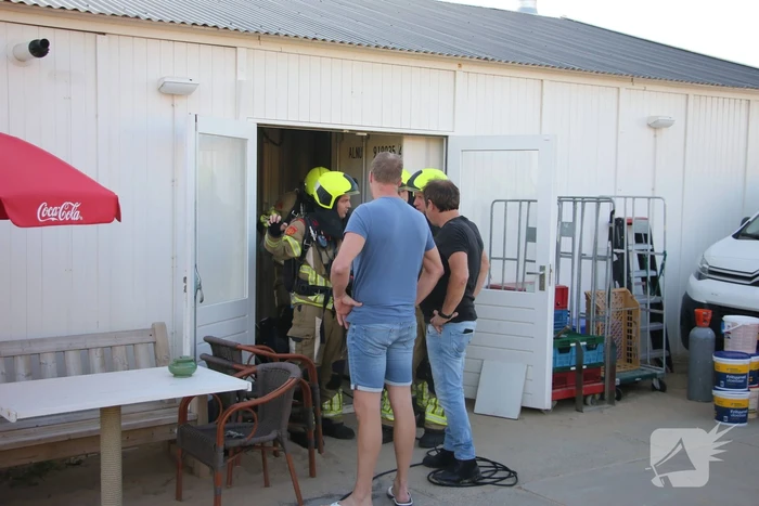 Elecktriciteitsbrand veroorzaakt brandweerinzet
