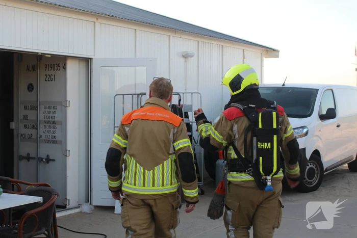 Elecktriciteitsbrand veroorzaakt brandweerinzet